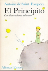 Portada Principito Madrid. 1980